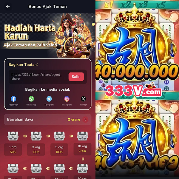 333V - Aplikasi Resmi 333v Login App Aman