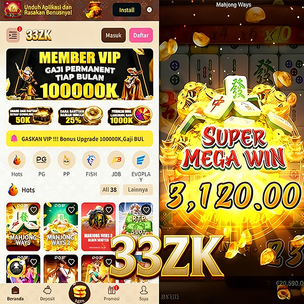 33ZK - Akun Aman 33zk App Resmi ✅