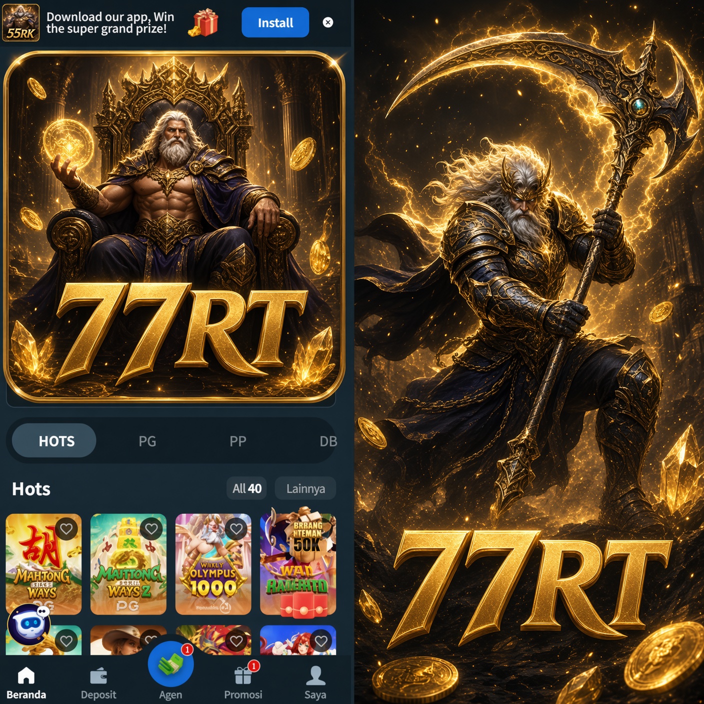 77RT - Web Resmi 77rt Daftar Akun & App Aman 💎